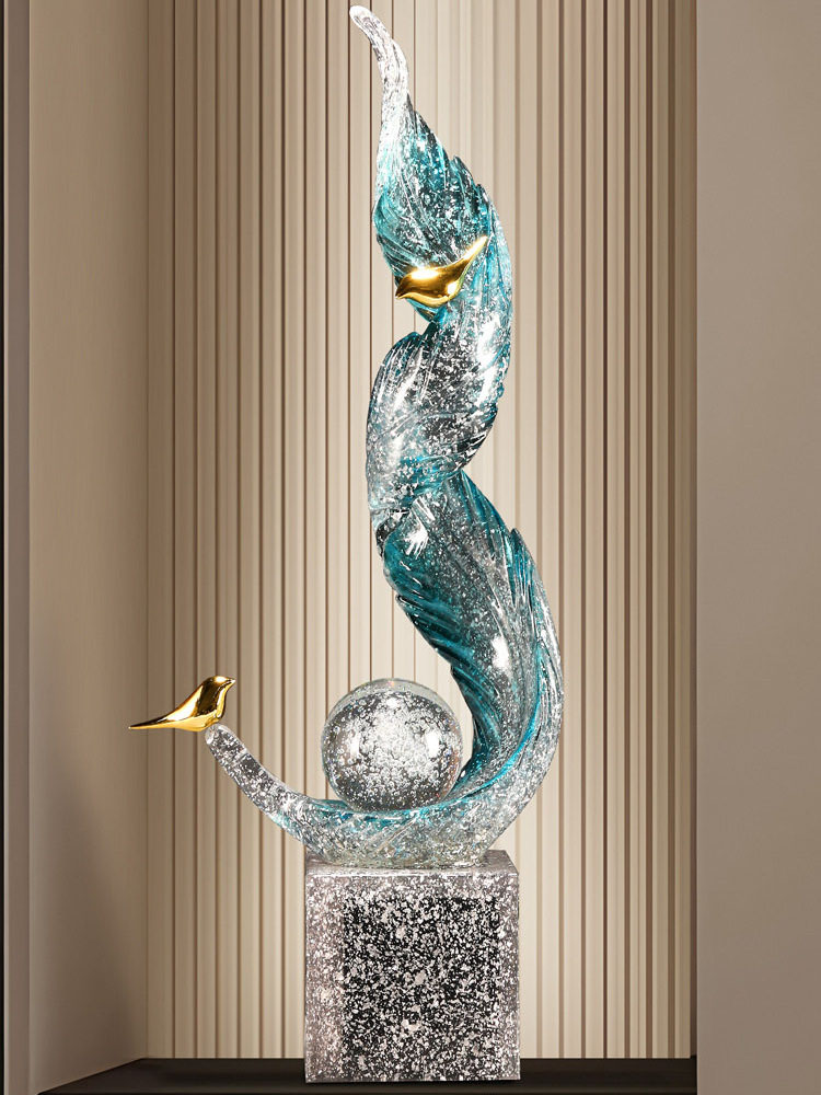 Resin Art In Floor - Home Decor Luxury Living Room Lucky