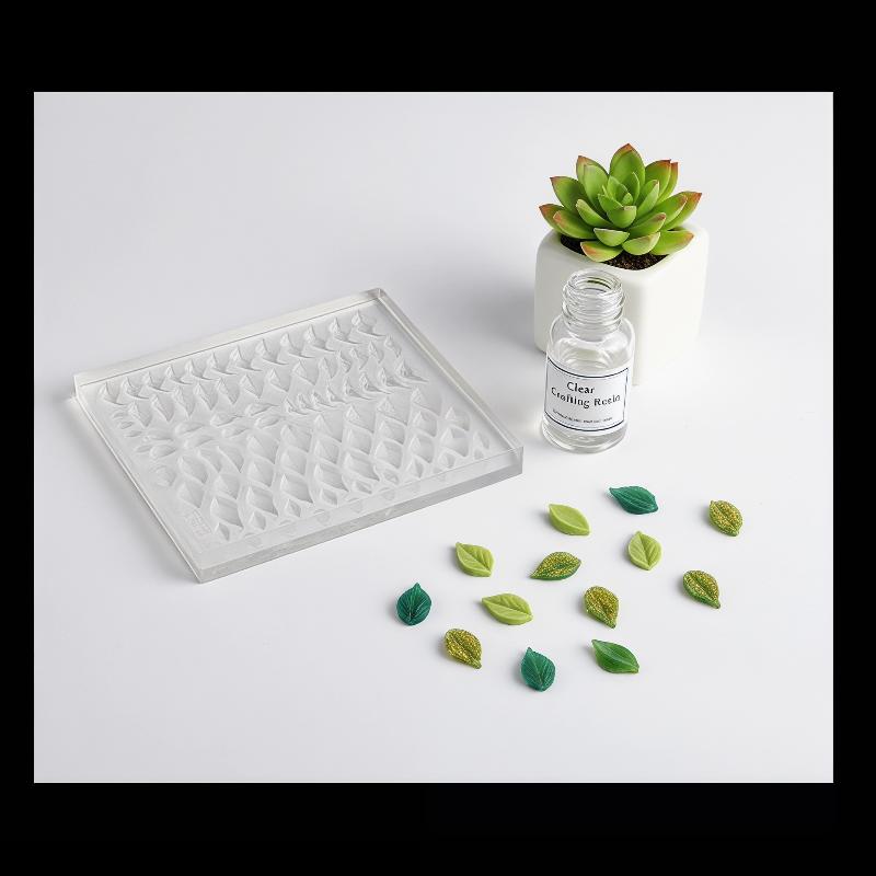 Miniature Leaf Silicone Mold 3 - Resin Art Necklace ulasan dan harga