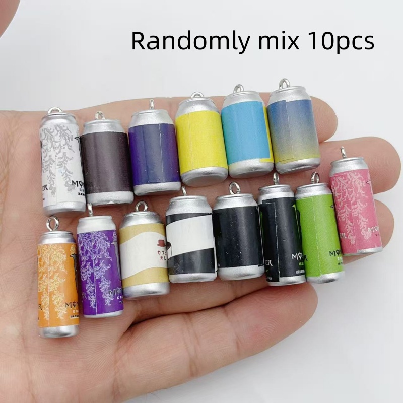 10Pcs Mini Simulation Beverage - Resin Art Handmade ulasan dan harga