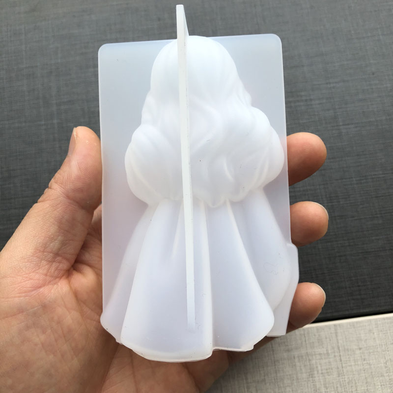 3D Cute Princess Silicone Cand - Resin Art Furniture ulasan dan harga
