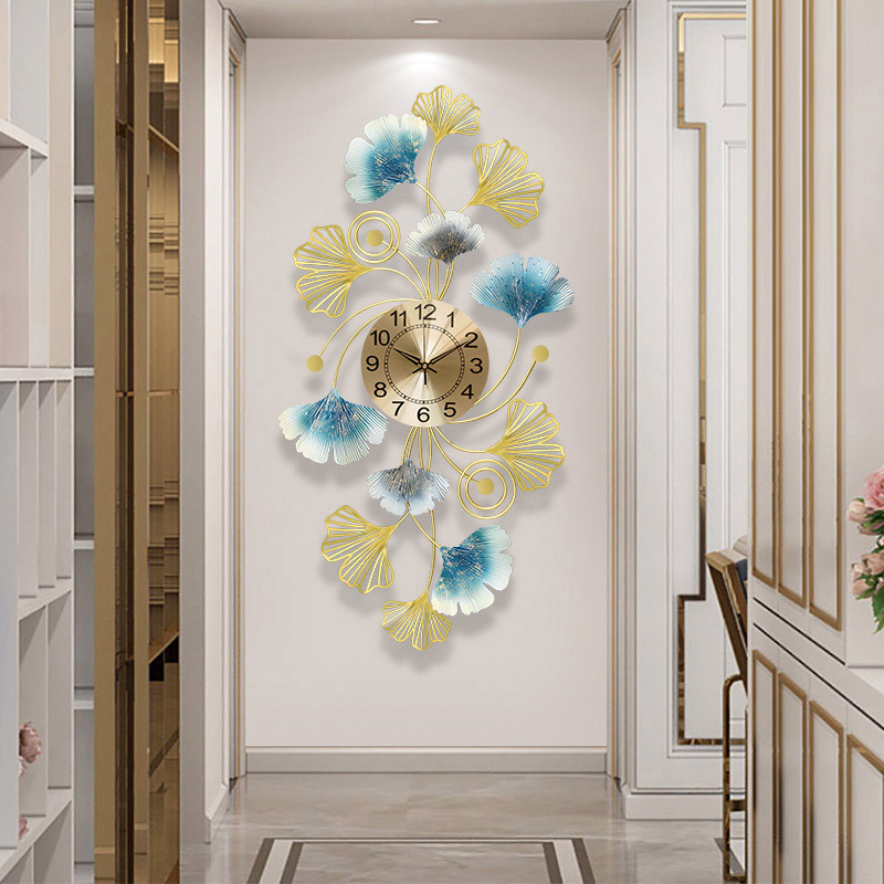 Simple Creative Metal Wall Clo - Resin Art Clock ulasan dan harga