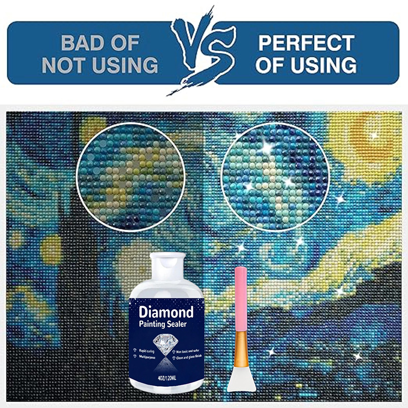 Diamond Painting Sealant, Art  - Resin Art Painting ulasan dan harga