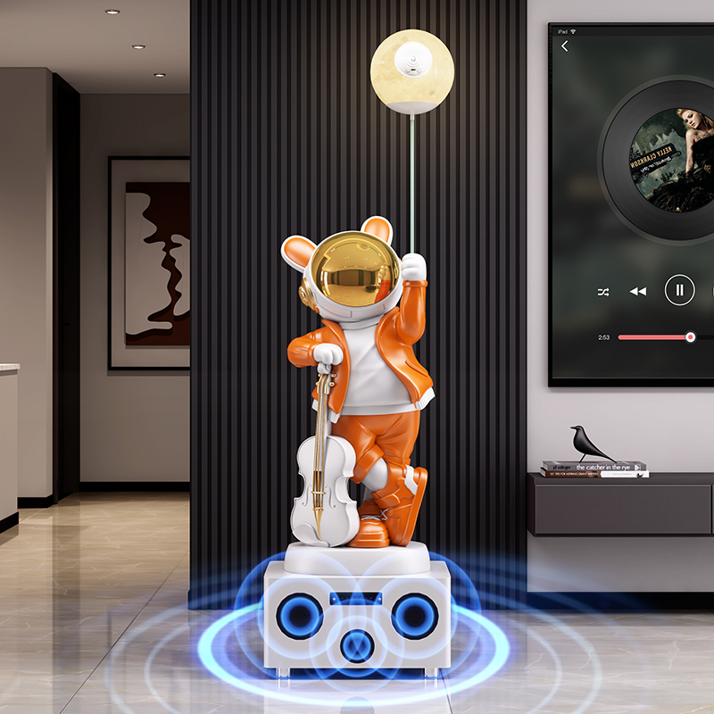 Home Decor 136CM Rabbit Astron - Resin Art In Floor ulasan dan harga