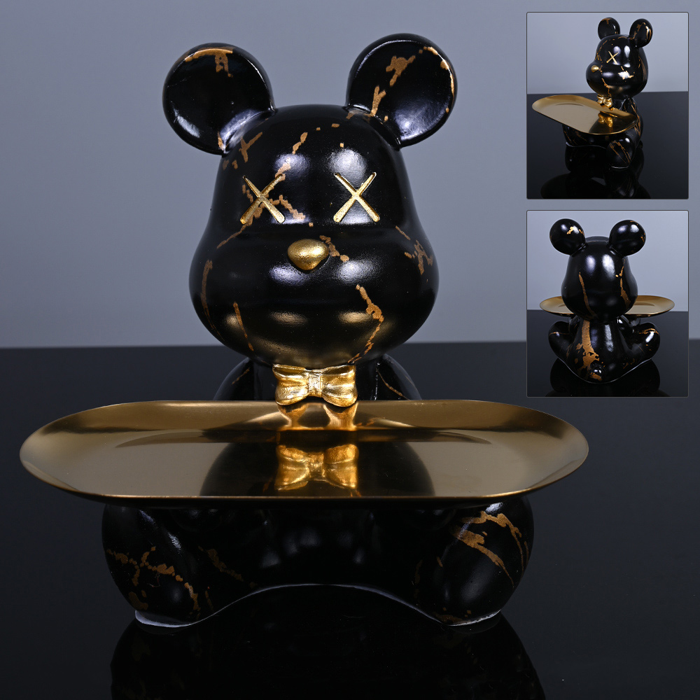 Colorful Bear Statues and Scul - Resin Art Furniture ulasan dan harga