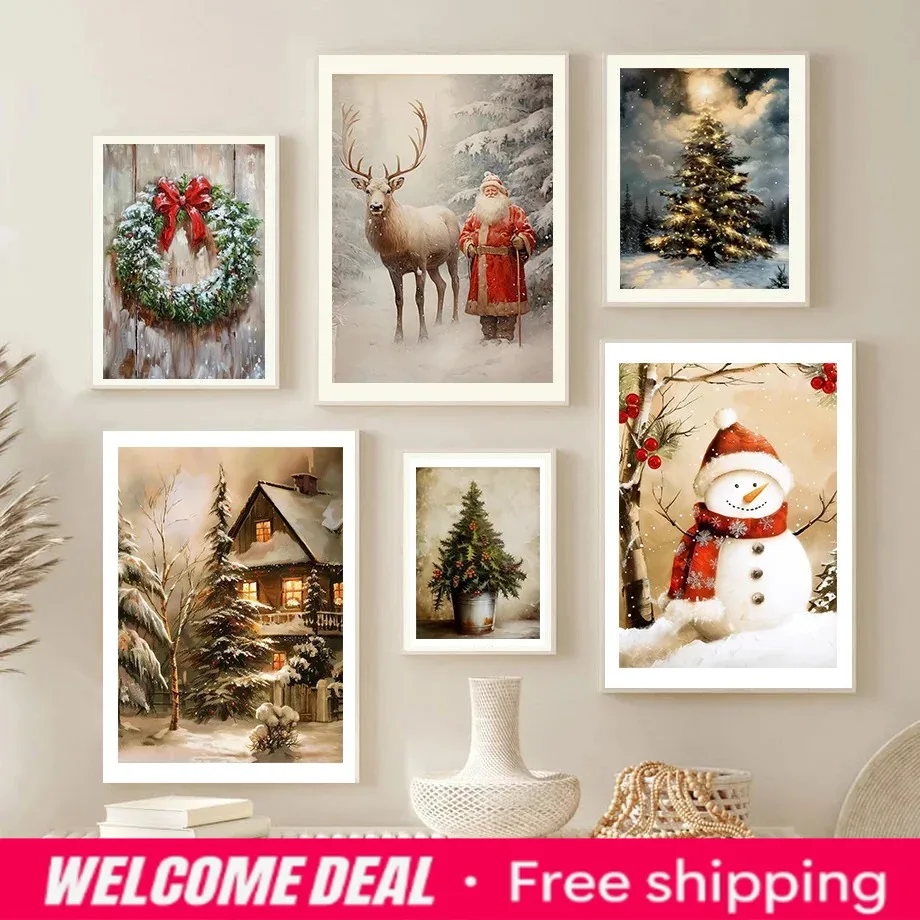 Christmas Decor Gift Christmas - Resin Art Wall ulasan dan harga