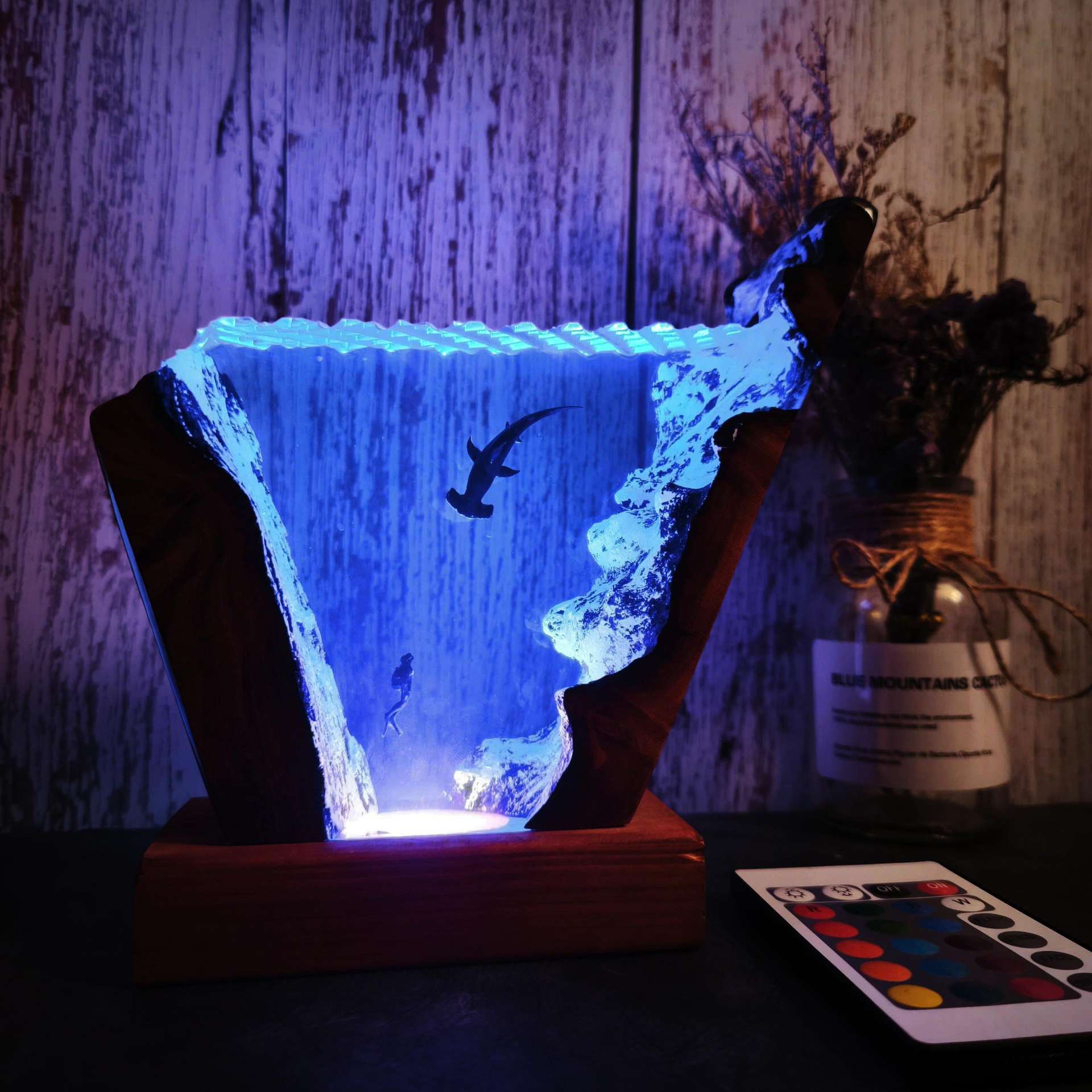 6 * 4-inch Ocean Series Diver  - Resin Art Gift For Wedding ulasan dan harga