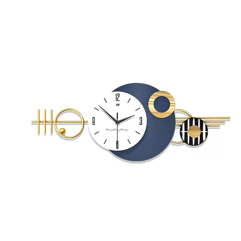 Nordic Luxury Wall Clock Creat - Resin Art Clock ulasan dan harga