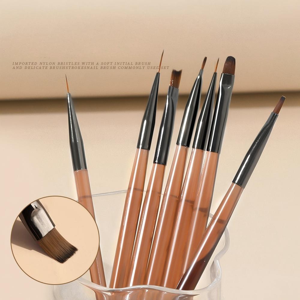 9Pcs Multi Head Nail Art Brush - Resin Art Gel ulasan dan harga