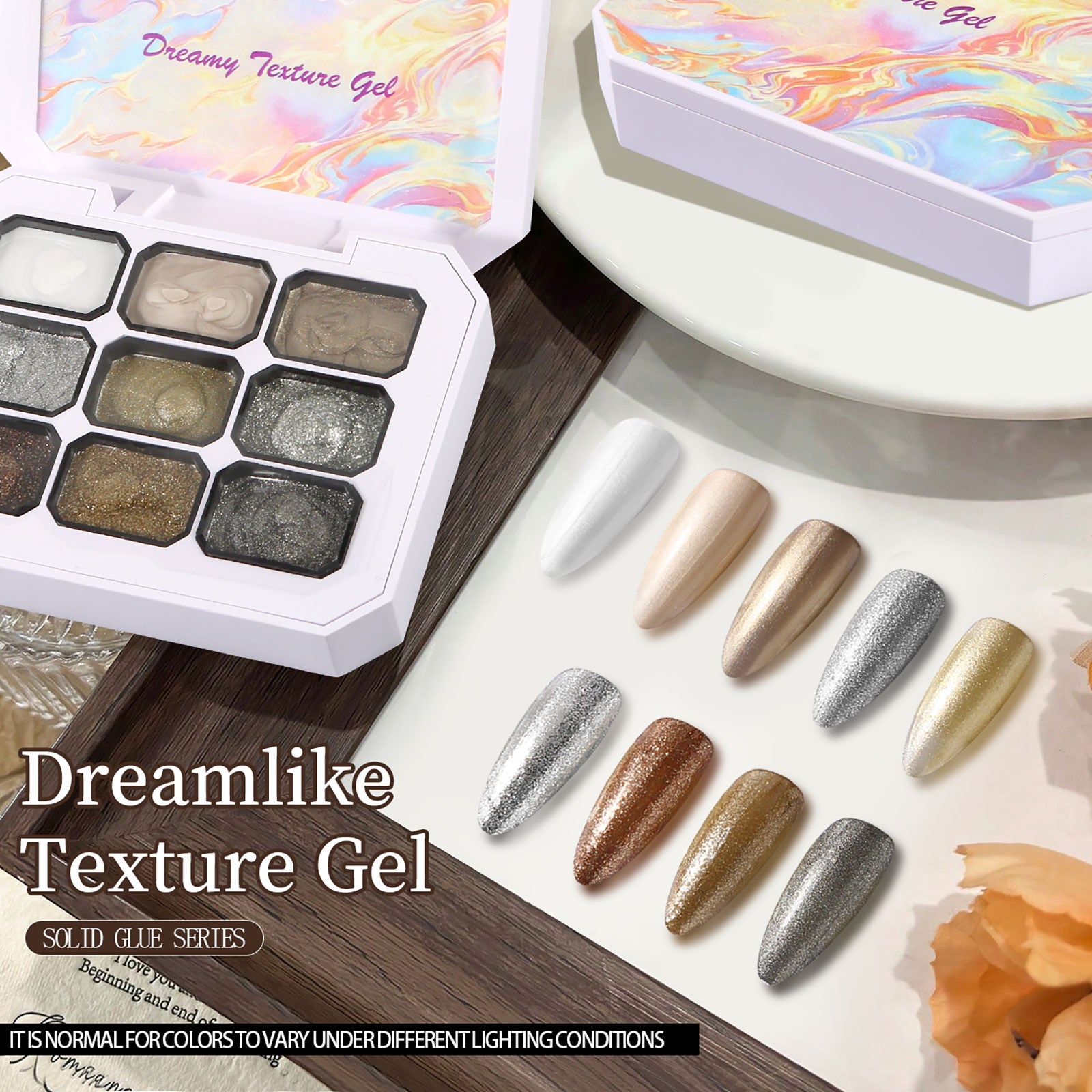 Ovanlee 9-Grid Solid Gel Nail  - Resin Art Gel ulasan dan harga