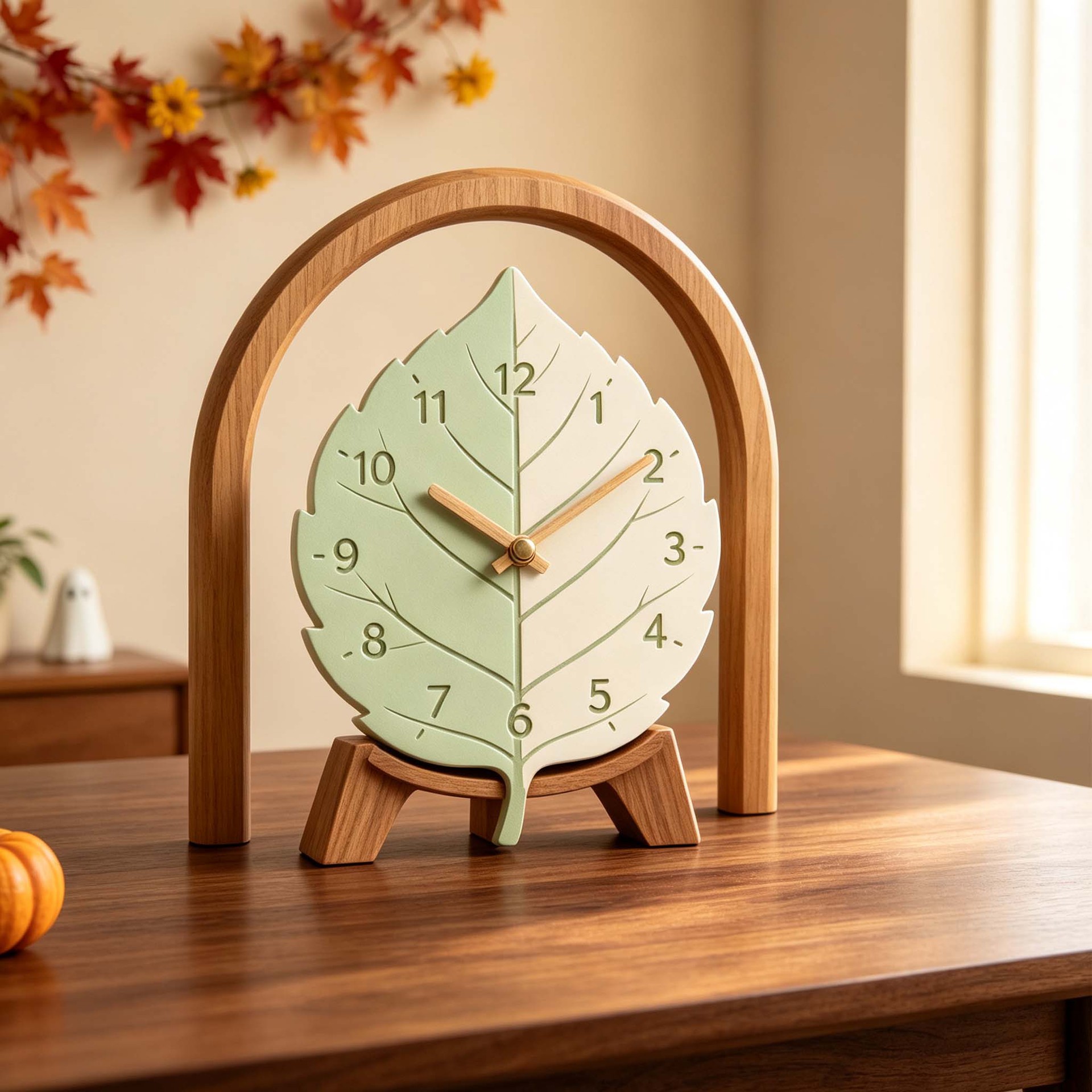 Clock Silicone Molds Leaf Vein - Resin Art Clock ulasan dan harga