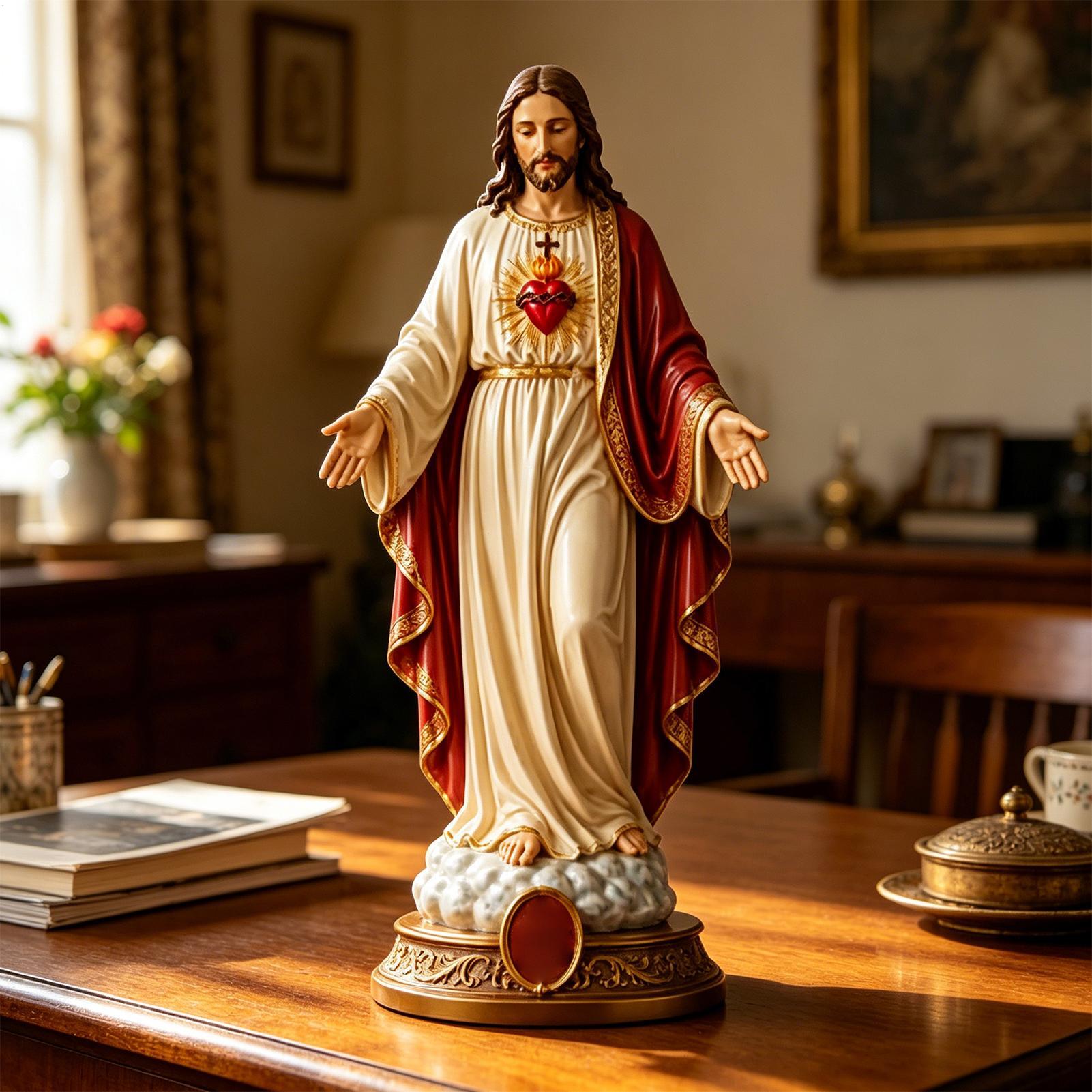 Mary Statue 20cm Religious Hol - Resin Art Furniture ulasan dan harga