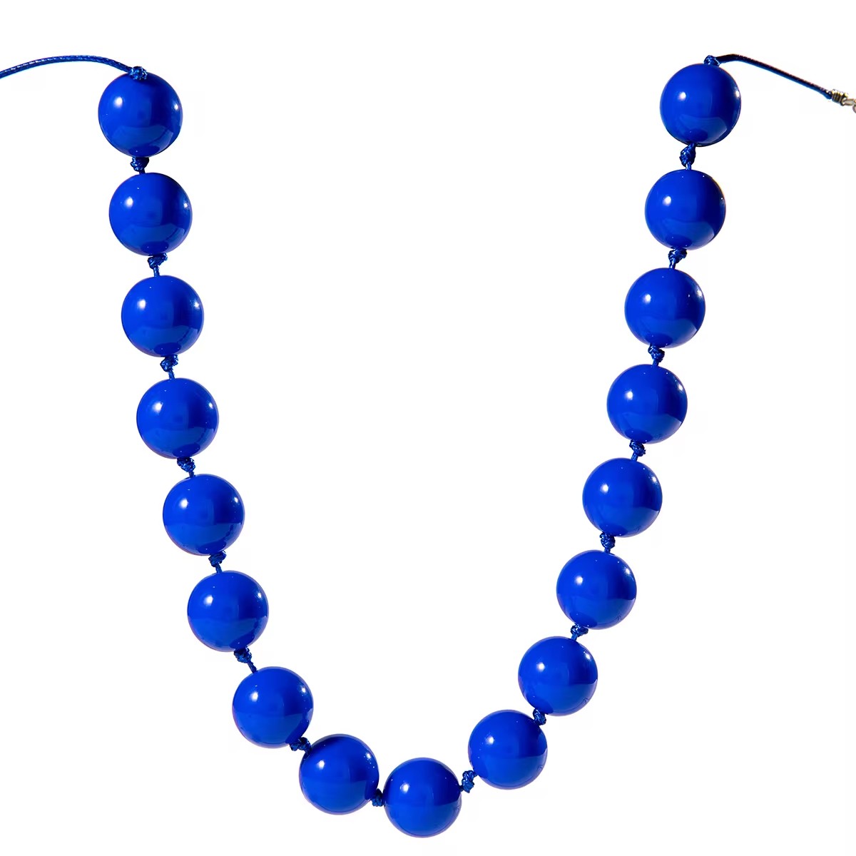 Tocona New Colorful Big Bead C - Resin Art Necklace ulasan dan harga