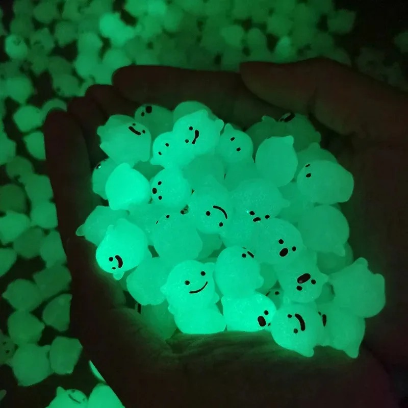 10Pcs Lovely Glow In The Dark  - Resin Art Handmade ulasan dan harga