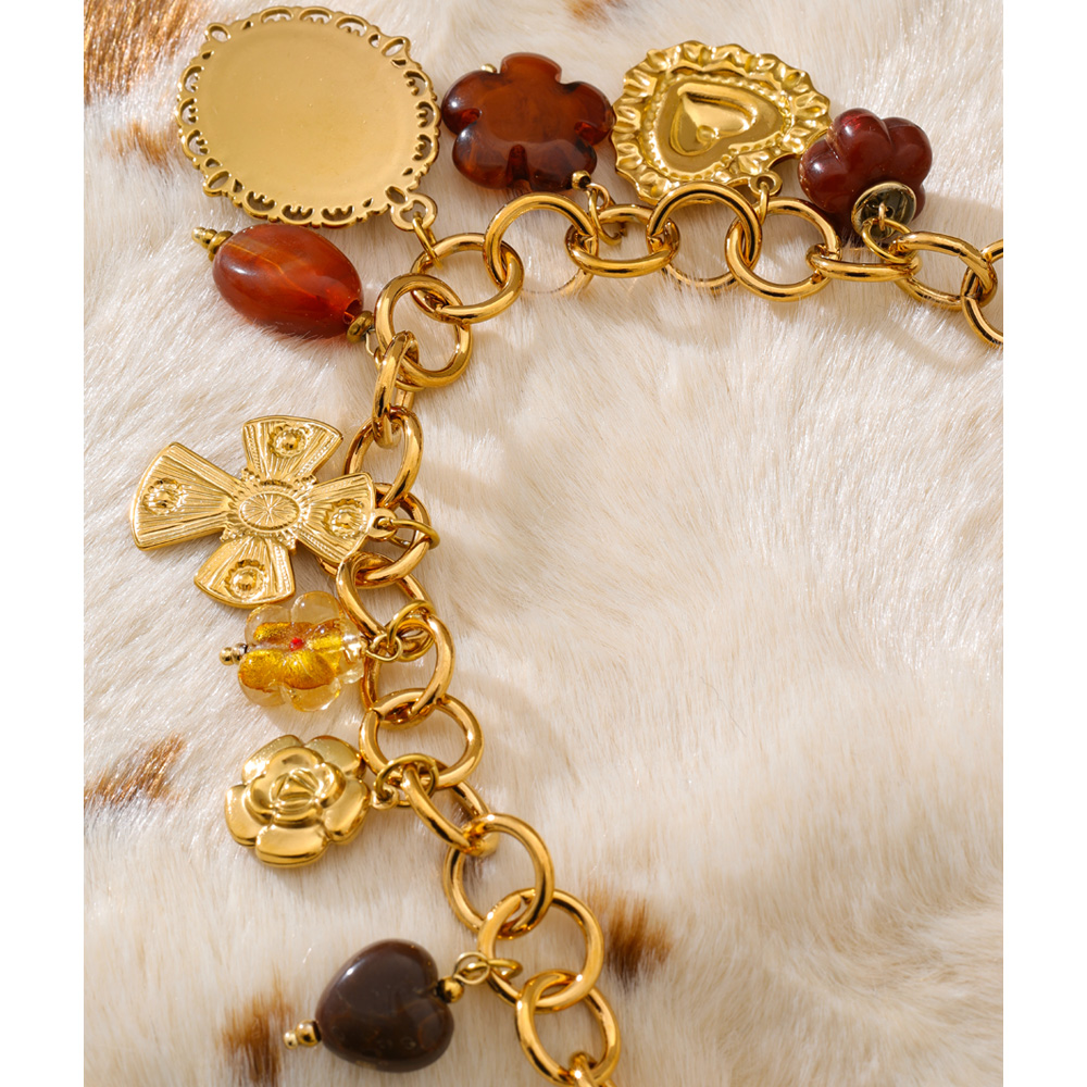 Yhpup Exclusive Design Handmad - Resin Art Necklace ulasan dan harga