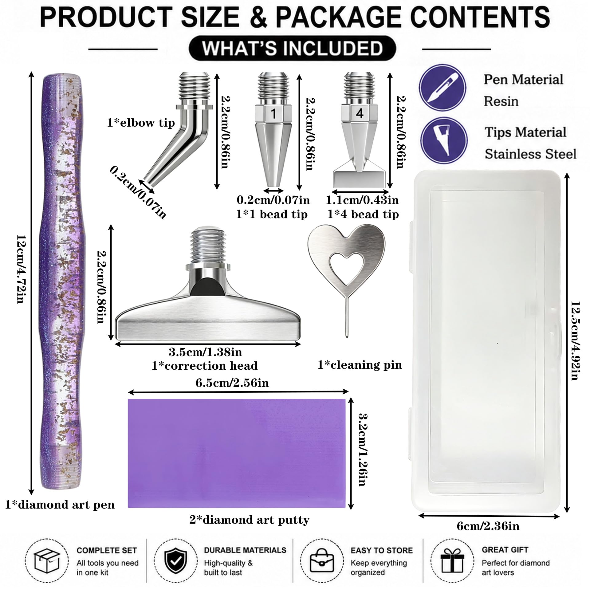 Diamond painting art pen, with - Resin Art Painting ulasan dan harga