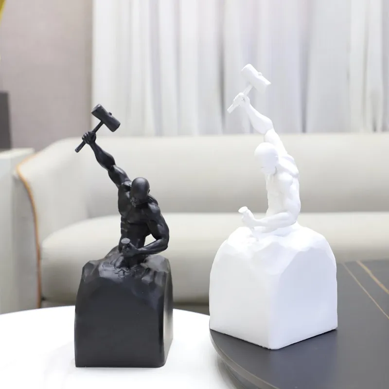 Modern Art Figure Sculptures,  - Resin Art Furniture ulasan dan harga