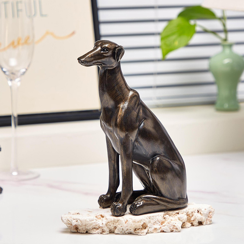 Greyhound Dog Statue,French Bu - Resin Art Furniture ulasan dan harga