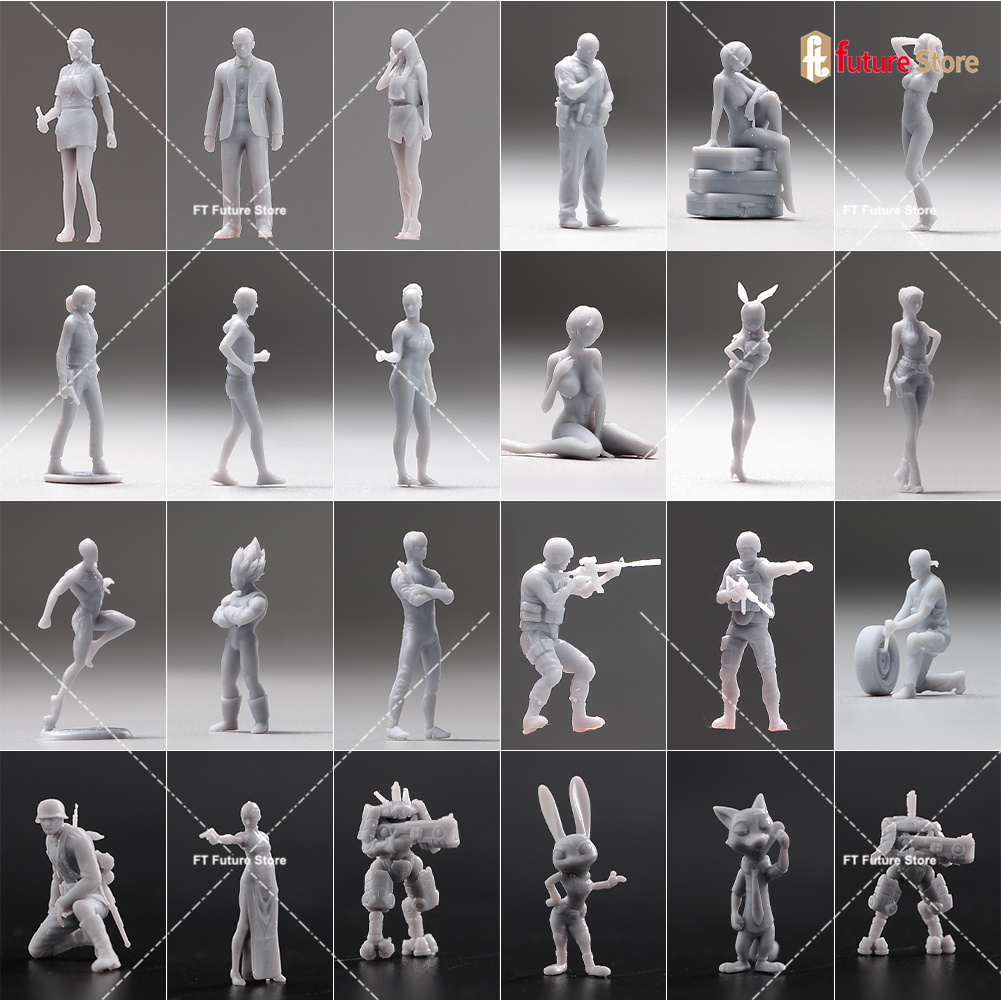 DIY Blind Box 5/10 Pcs/Set Unp - Resin Art Anime ulasan dan harga