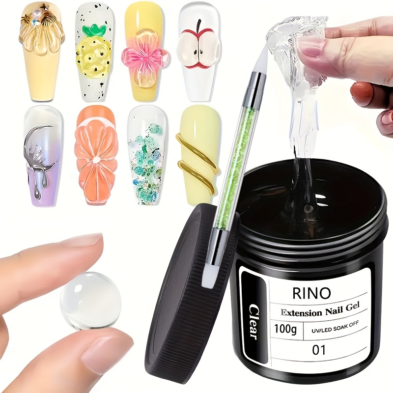 100g Clear Non-Stick Hand Exte - Resin Art Gel ulasan dan harga