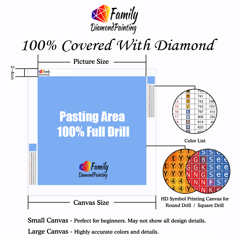 Diamond Painting Family Full F - Resin Art Painting ulasan dan harga