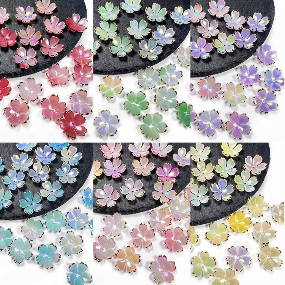 50pcs/lot 19mm Acrylic Cherry  - Resin Art Handmade ulasan dan harga