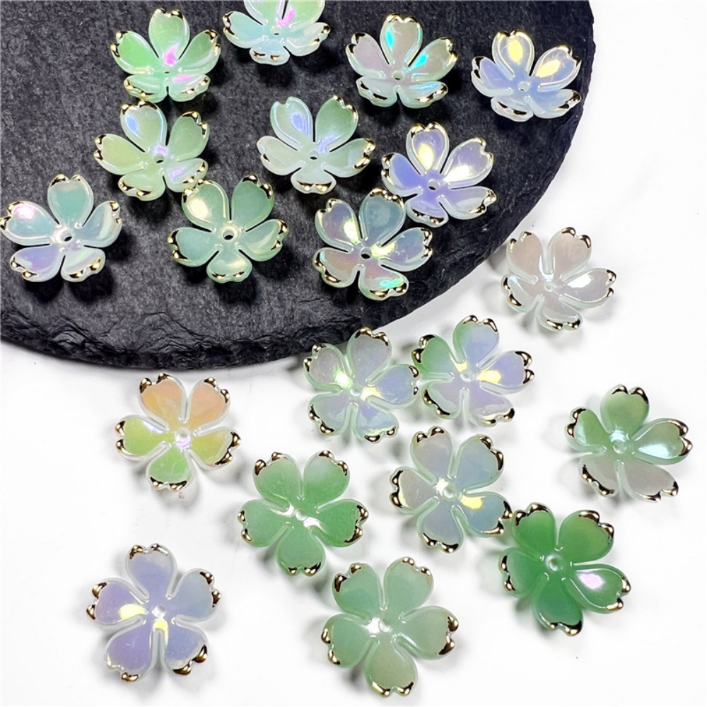 50pcs/lot 19mm Acrylic Cherry  - Resin Art Handmade ulasan dan harga