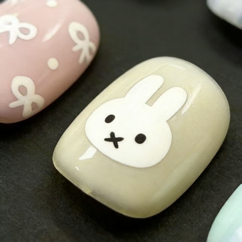 Miffy Bunny | Soft & Fluffy Ma - Resin Art Painting ulasan dan harga
