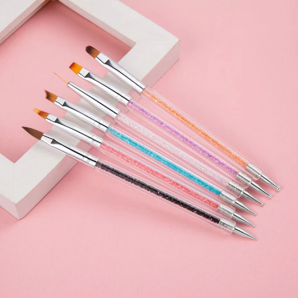 Dual-ended Acrylic Nail Art Br - Resin Art Gel ulasan dan harga