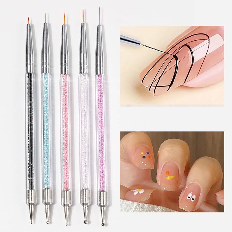 Dual-ended Acrylic Nail Art Br - Resin Art Gel ulasan dan harga