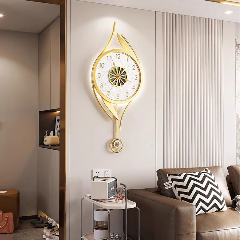 Art Mural Wall Clocks Led Mode - Resin Art Clock ulasan dan harga
