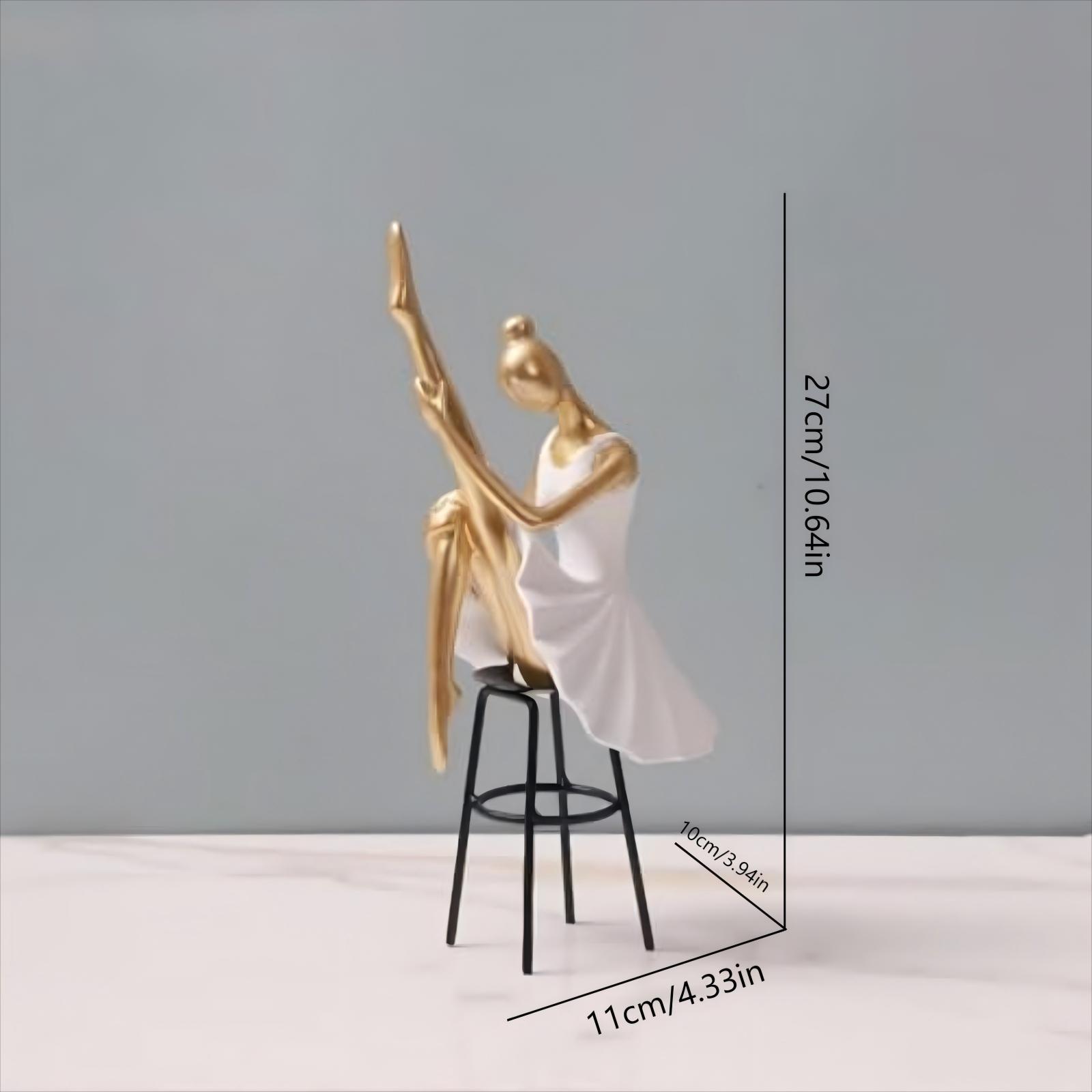 Ballet Girl Statue Resin Figur - Resin Art Furniture ulasan dan harga
