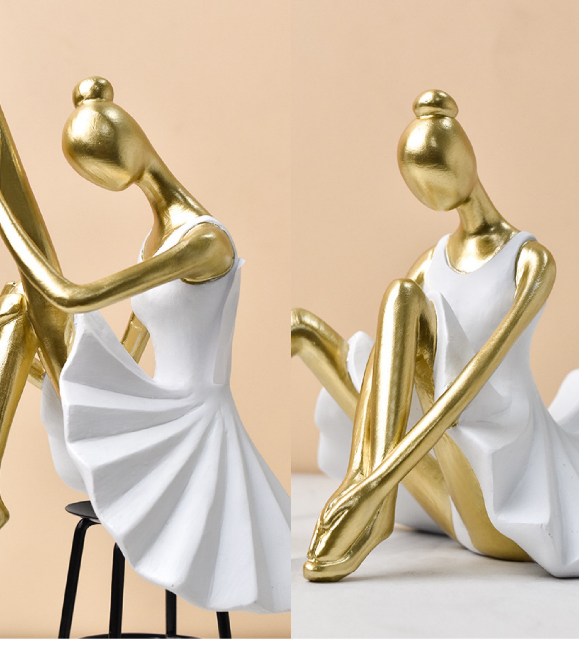 Ballet Girl Statue Resin Figur - Resin Art Furniture ulasan dan harga