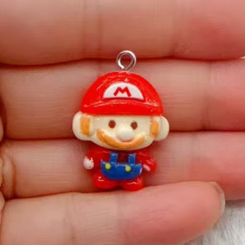 10pcs resin cartoon pendant, D - Resin Art Handmade ulasan dan harga
