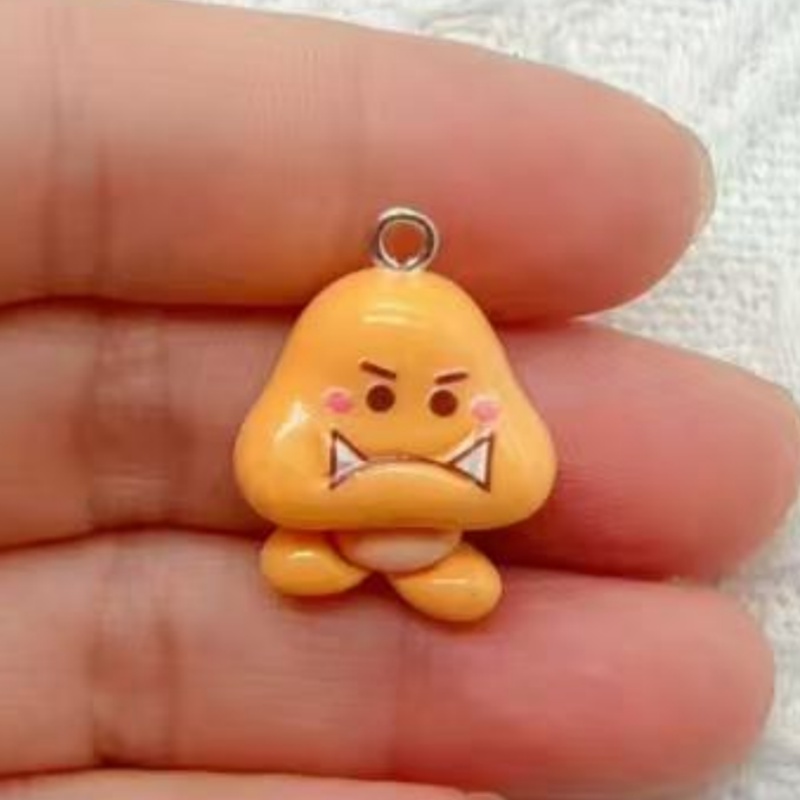 10pcs resin cartoon pendant, D - Resin Art Handmade ulasan dan harga