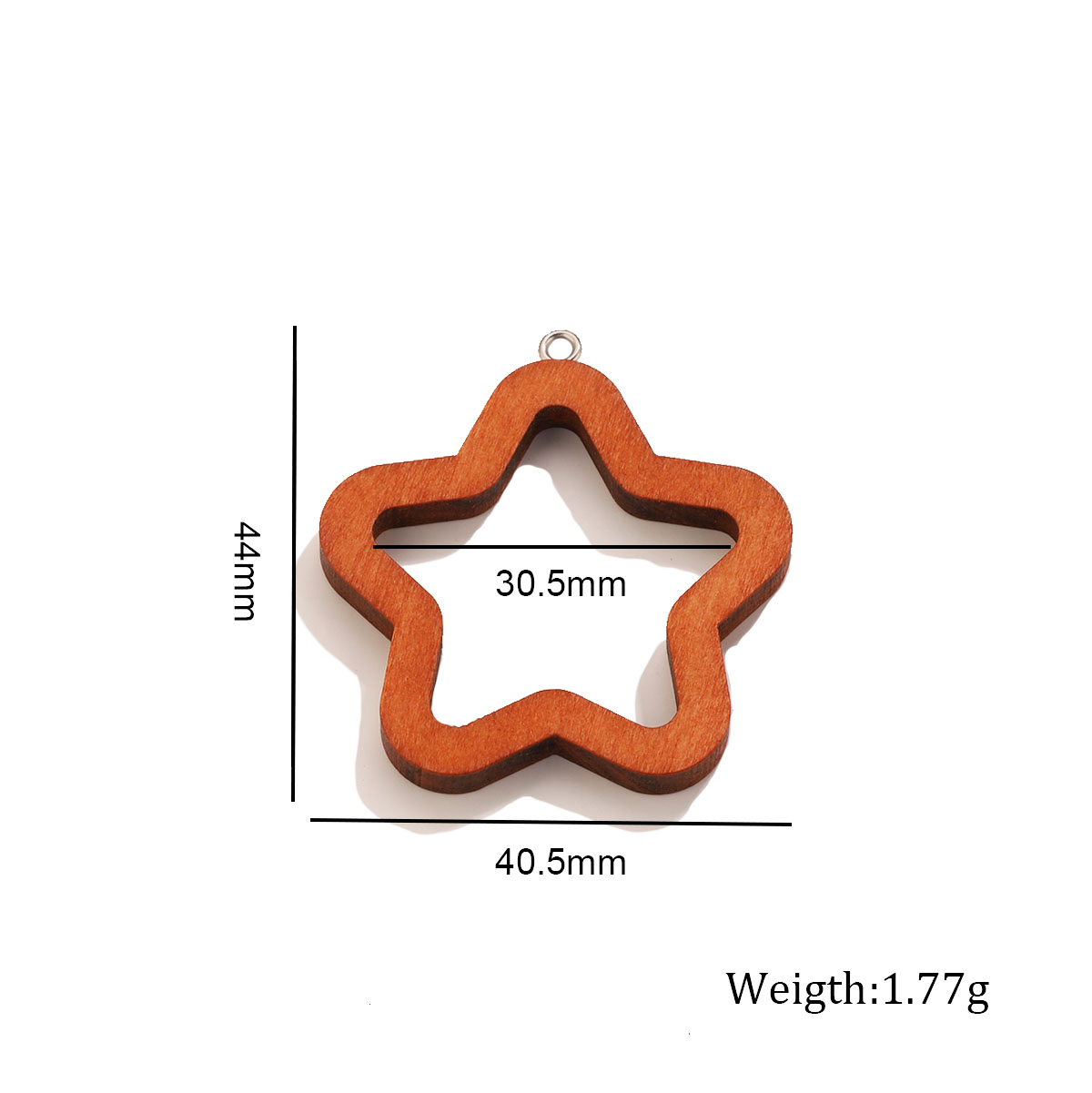 10PCS Triangle Rectangle Wood  - Resin Art Handmade ulasan dan harga