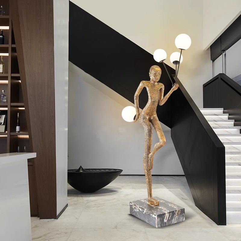 Living Room Floor Lamp Crafts  - Resin Art In Floor ulasan dan harga