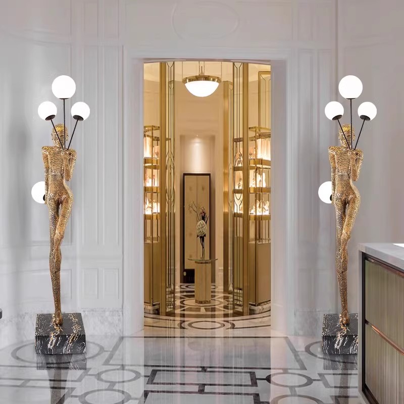 Living Room Floor Lamp Crafts  - Resin Art In Floor ulasan dan harga