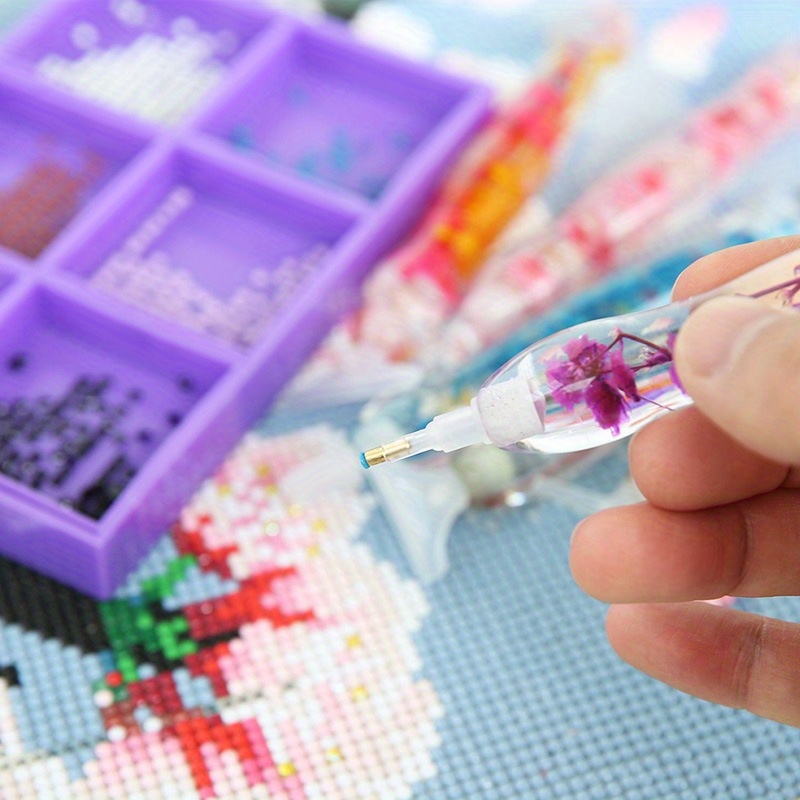 1set Flower Design Resin 5D Di - Resin Art Painting ulasan dan harga