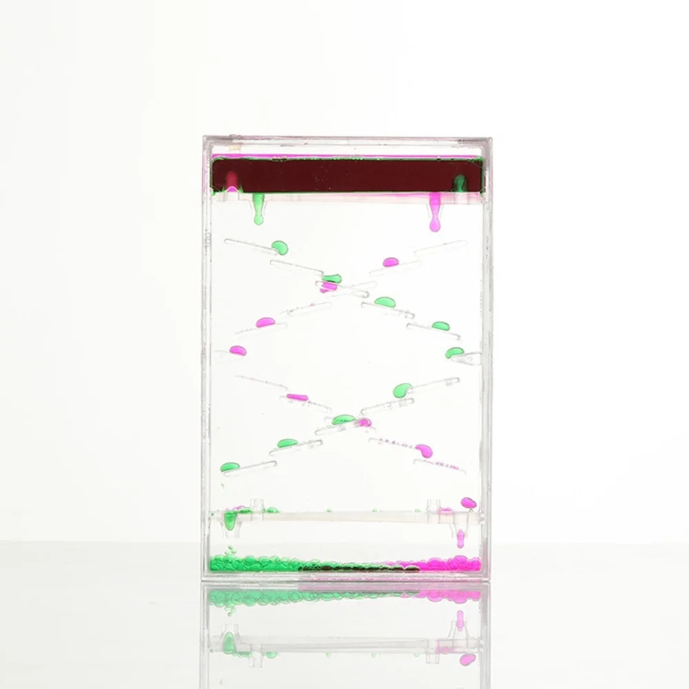 Color Two-color Hourglass Time - Resin Art Clock ulasan dan harga